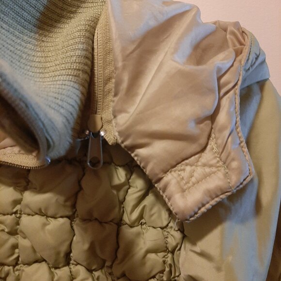 Taxijeans quilted pale green jacket - Picture 3 of 6